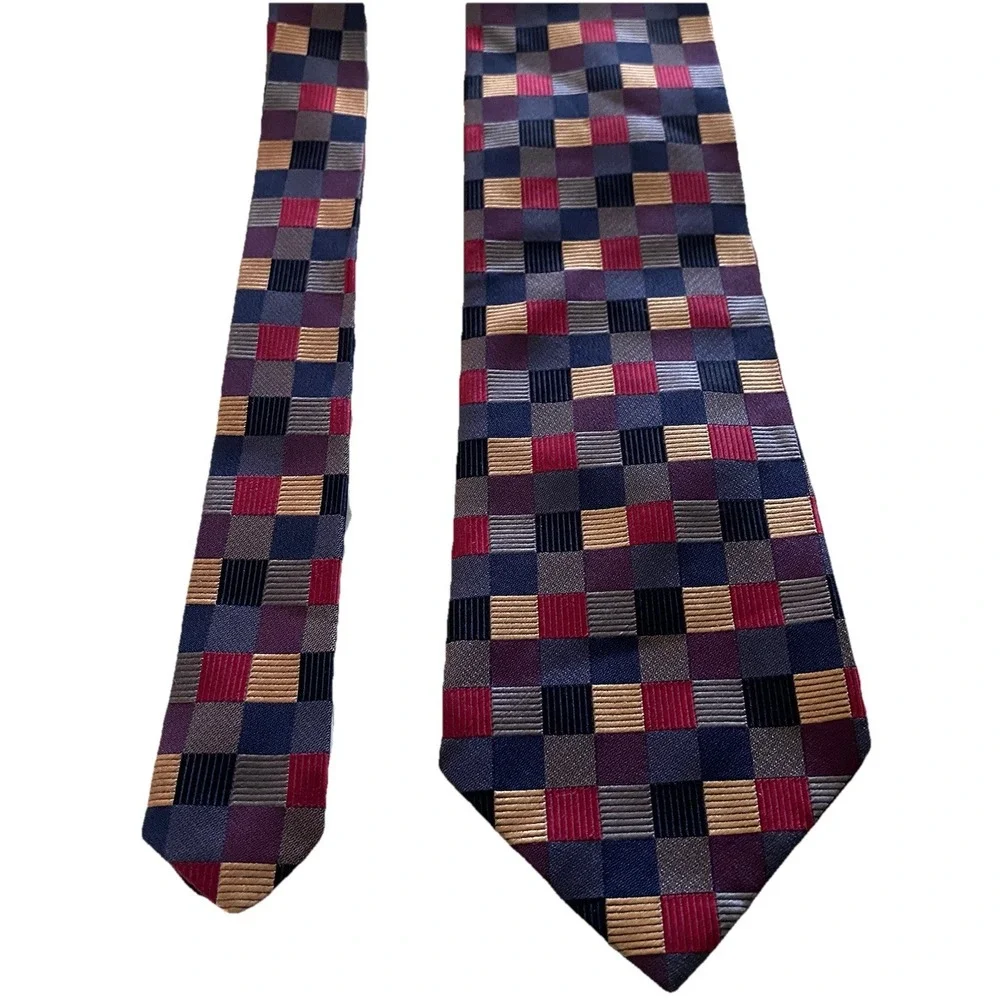 Roberto‎ Villini Mens Formal Neck Tie Multicolor 58
